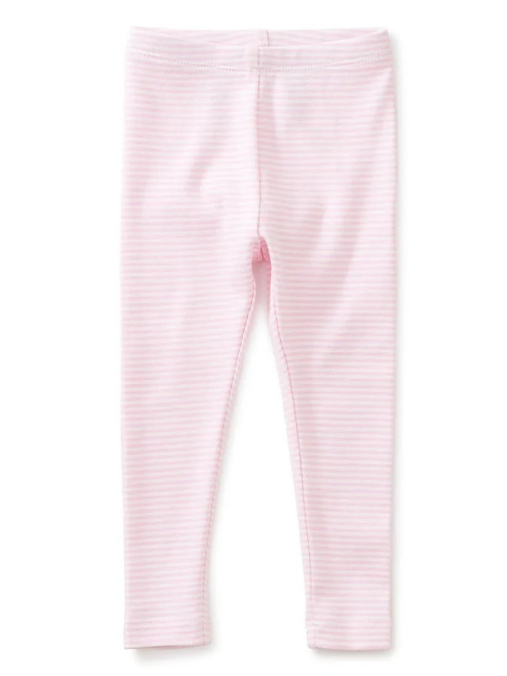 NWT Tea Collection Soft Pink Stripe Leggings 18/24m Cotton